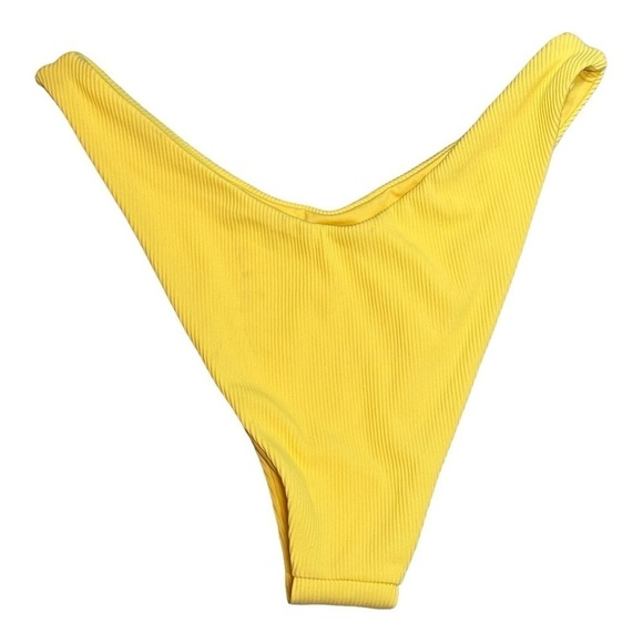 L*Space Cabana Bitsy Bikini Bottom in Lemon Drop NWOT - Picture 6 of 7